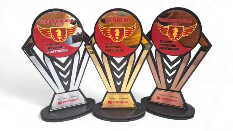 Troféu de beach tennis em Santa Catarina