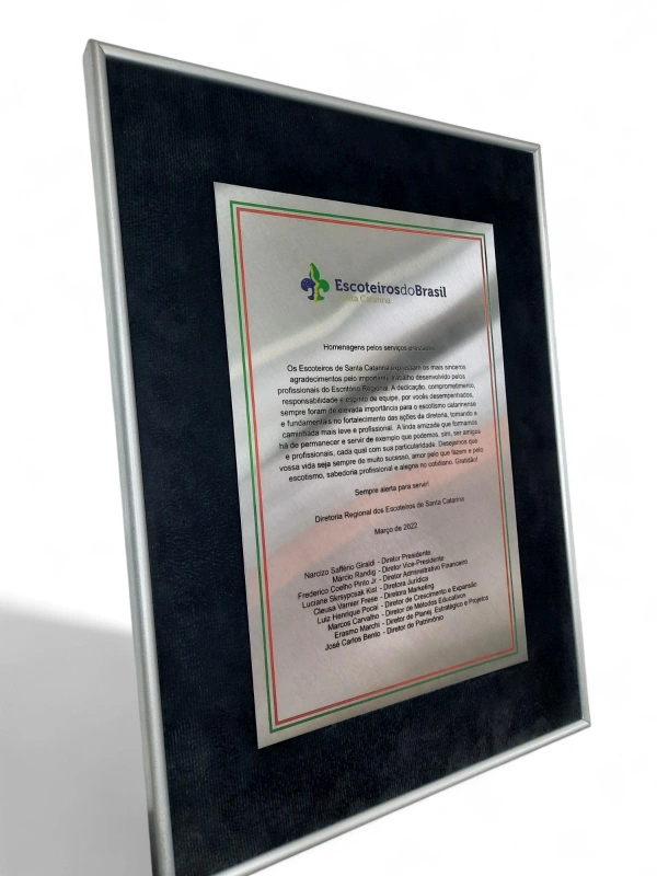 Placas de comunicação